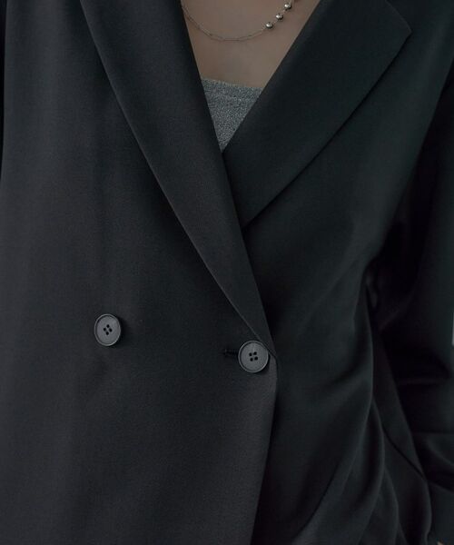 GALLEST / ギャレスト テーラードジャケット | Comfy SET UP｜ダブルブレストイージージャケット【セットアップ対応】 | 詳細22