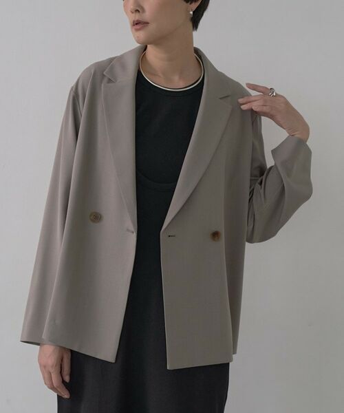 GALLEST / ギャレスト テーラードジャケット | Comfy SET UP｜ダブルブレストイージージャケット【セットアップ対応】 | 詳細27