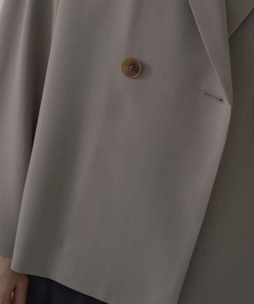 GALLEST / ギャレスト テーラードジャケット | Comfy SET UP｜ダブルブレストイージージャケット【セットアップ対応】 | 詳細30