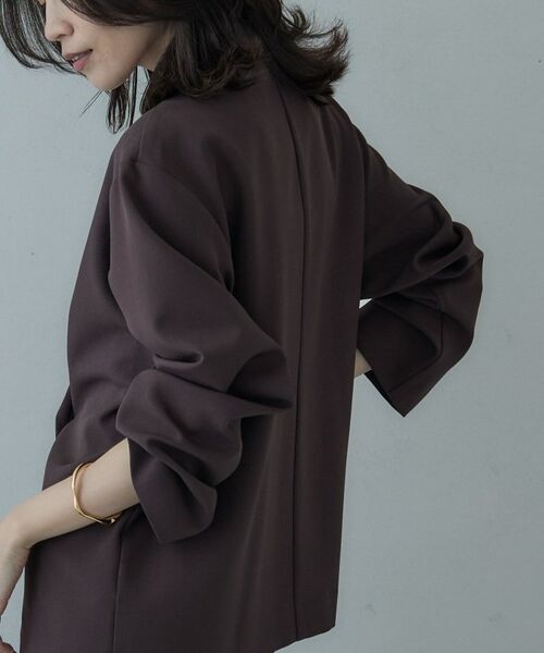 GALLEST / ギャレスト テーラードジャケット | Comfy SET UP｜ダブルブレストイージージャケット【セットアップ対応】 | 詳細6