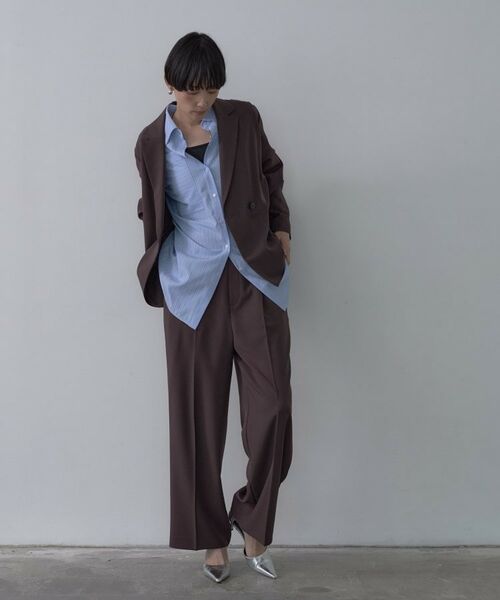 GALLEST / ギャレスト テーラードジャケット | Comfy SET UP｜ダブルブレストイージージャケット【セットアップ対応】 | 詳細7