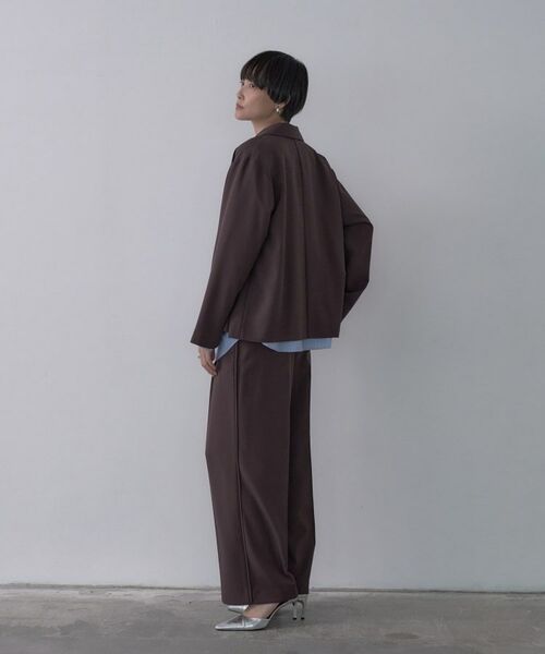 GALLEST / ギャレスト テーラードジャケット | Comfy SET UP｜ダブルブレストイージージャケット【セットアップ対応】 | 詳細8