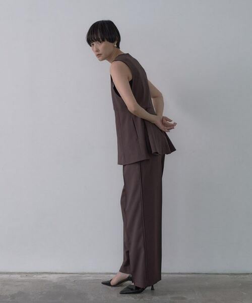 GALLEST / ギャレスト ベスト | Comfy SET UP|ペプラムイージージレ【セットアップ対応】 | 詳細10