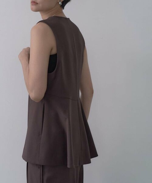 GALLEST / ギャレスト ベスト | Comfy SET UP|ペプラムイージージレ【セットアップ対応】 | 詳細13