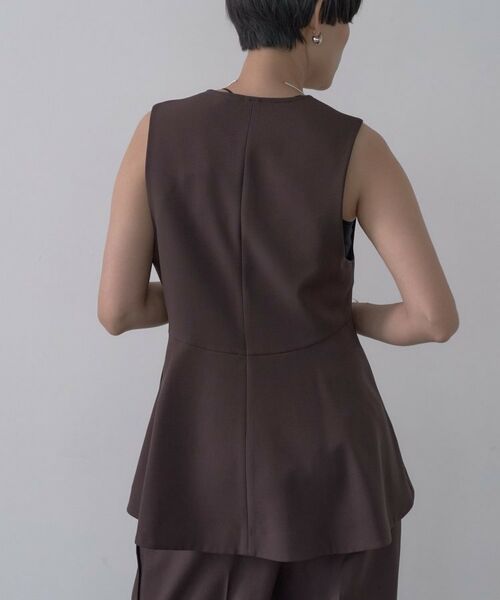 GALLEST / ギャレスト ベスト | Comfy SET UP|ペプラムイージージレ【セットアップ対応】 | 詳細14