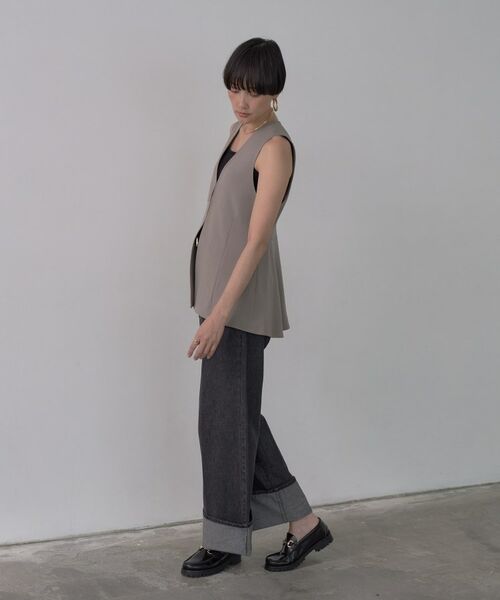 GALLEST / ギャレスト ベスト | Comfy SET UP|ペプラムイージージレ【セットアップ対応】 | 詳細16