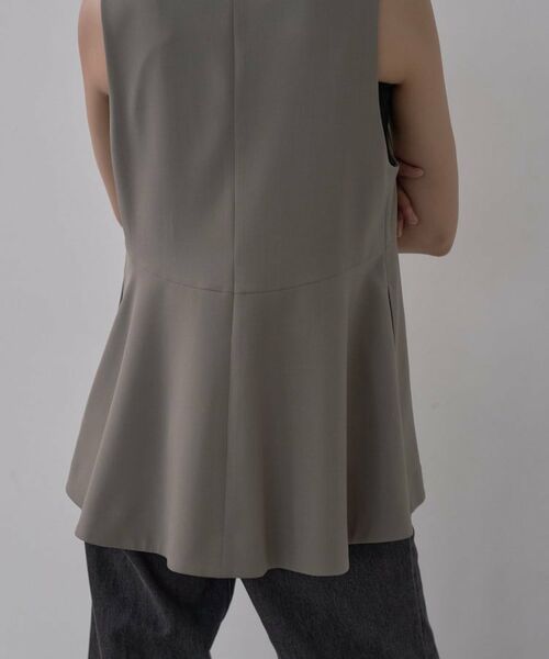 GALLEST / ギャレスト ベスト | Comfy SET UP|ペプラムイージージレ【セットアップ対応】 | 詳細21