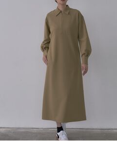 GALLEST / ギャレスト ロング・マキシ丈ワンピース | フロントジップワンピース