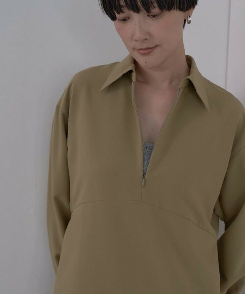 GALLEST / ギャレスト ロング・マキシ丈ワンピース | フロントジップワンピース | 詳細13