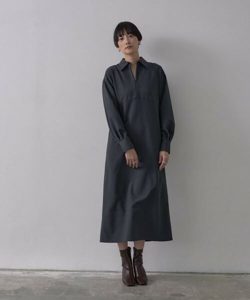 GALLEST / ギャレスト ロング・マキシ丈ワンピース | フロントジップワンピース | 詳細2