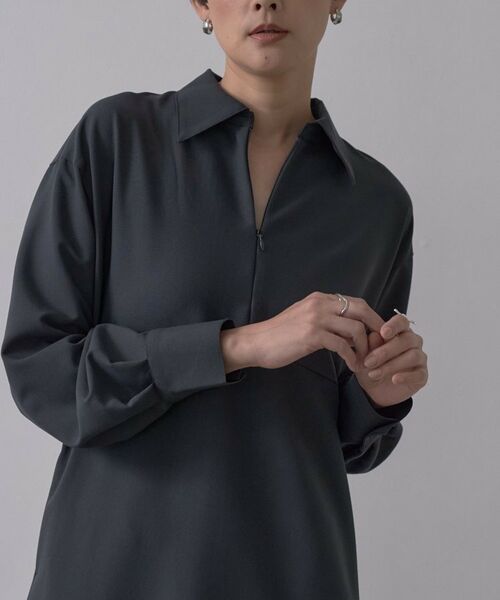 GALLEST / ギャレスト ロング・マキシ丈ワンピース | フロントジップワンピース | 詳細5