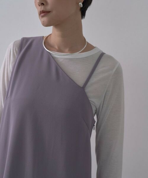 GALLEST / ギャレスト ロング・マキシ丈ワンピース | ワンショルダーワンピース | 詳細12