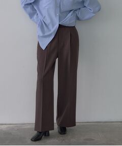 GALLEST / ギャレスト パンツ | Comfy SET UP｜イージーストレートワイドパンツ【セットアップ対応／通勤/カセット服】