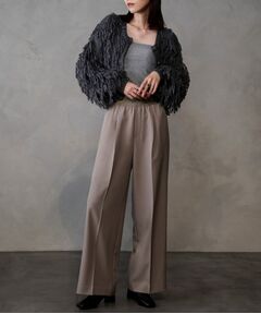 GALLEST / ギャレスト パンツ | Comfy SET UP｜イージーストレートワイドパンツ【セットアップ対応／通勤/カセット服】