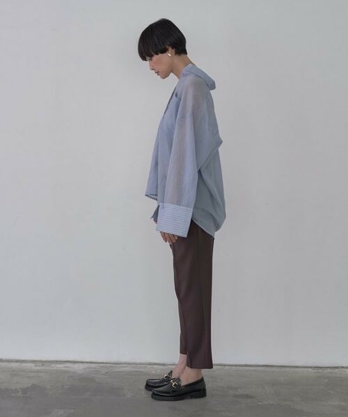 GALLEST / ギャレスト ショート・ハーフ・半端丈パンツ | Comfy SET UP｜イージーテーパードパンツ【セットアップ対応／通勤/カセット服】 | 詳細13