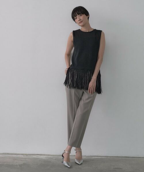 GALLEST / ギャレスト ショート・ハーフ・半端丈パンツ | Comfy SET UP｜イージーテーパードパンツ【セットアップ対応／通勤/カセット服】 | 詳細4