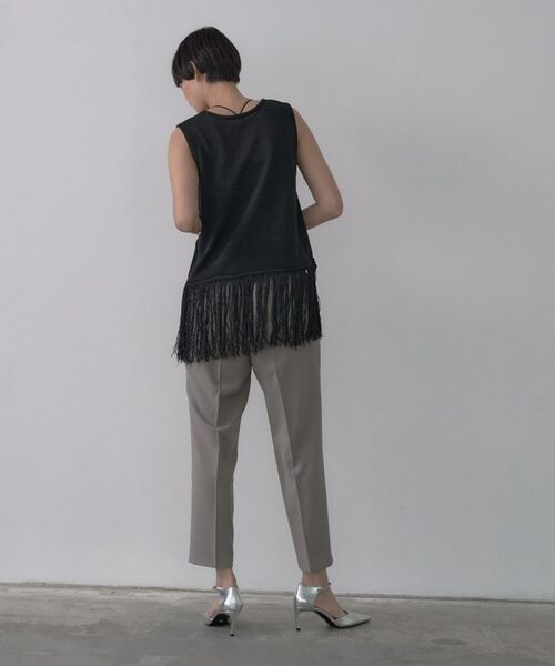 GALLEST / ギャレスト ショート・ハーフ・半端丈パンツ | Comfy SET UP｜イージーテーパードパンツ【セットアップ対応／通勤/カセット服】 | 詳細6