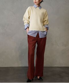 GALLEST / ギャレスト パンツ | ベロアフレアパンツ