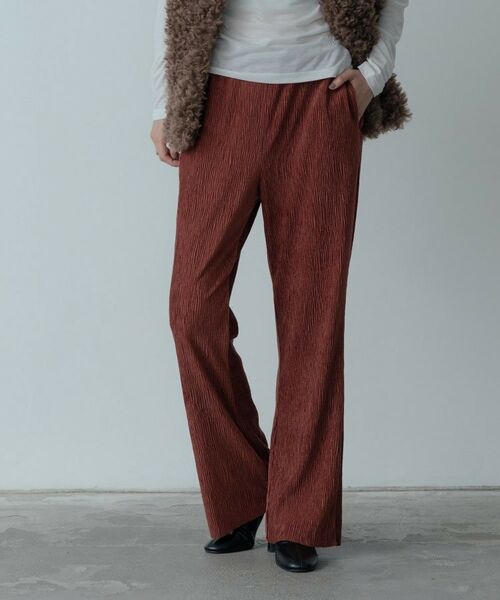 GALLEST / ギャレスト パンツ | ベロアフレアパンツ | 詳細10