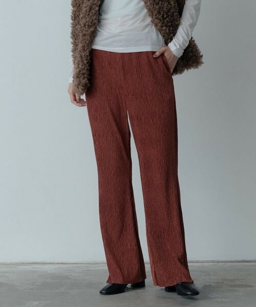 GALLEST / ギャレスト パンツ | ベロアフレアパンツ | 詳細11