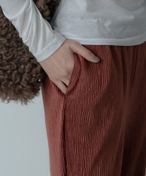 GALLEST / ギャレスト パンツ | ベロアフレアパンツ | 詳細13
