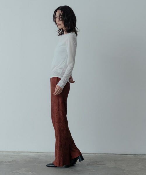 GALLEST / ギャレスト パンツ | ベロアフレアパンツ | 詳細15