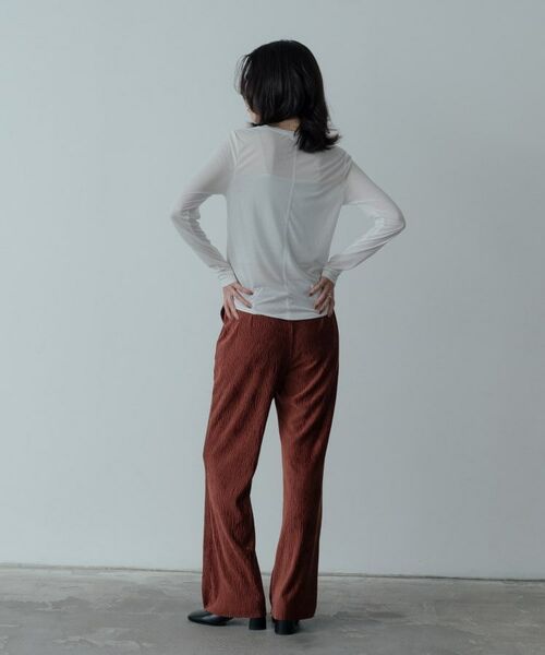 GALLEST / ギャレスト パンツ | ベロアフレアパンツ | 詳細16
