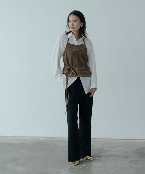 GALLEST / ギャレスト パンツ | ベロアフレアパンツ | 詳細3