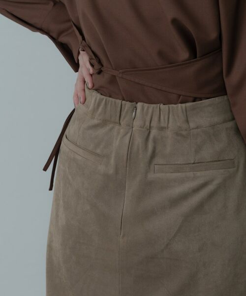 GALLEST / ギャレスト ロング・マキシ丈スカート | スエードライクレイヤースカート | 詳細17