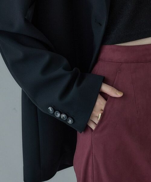 GALLEST / ギャレスト ロング・マキシ丈スカート | スエードライクレイヤースカート | 詳細9