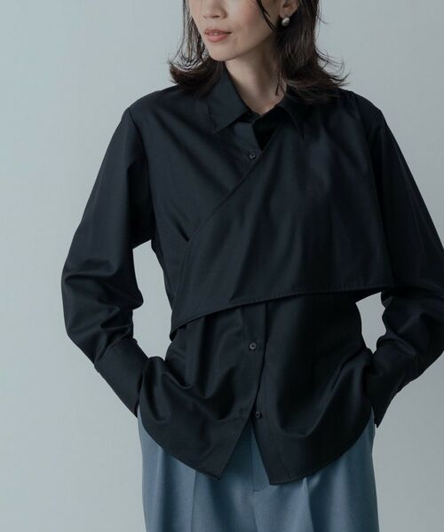 GALLEST / ギャレスト シャツ・ブラウス | アシメジレシャツ | 詳細10