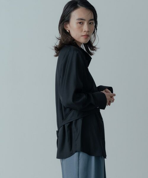 GALLEST / ギャレスト シャツ・ブラウス | アシメジレシャツ | 詳細12
