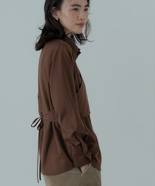 GALLEST / ギャレスト シャツ・ブラウス | アシメジレシャツ | 詳細4