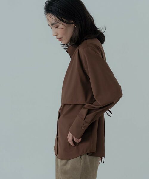 GALLEST / ギャレスト シャツ・ブラウス | アシメジレシャツ | 詳細5