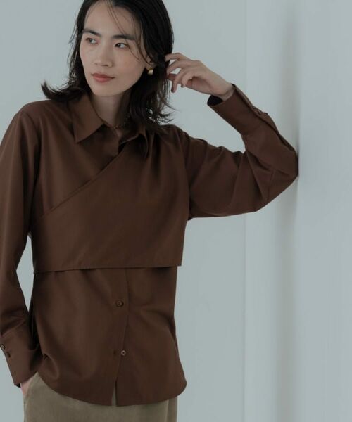 GALLEST / ギャレスト シャツ・ブラウス | アシメジレシャツ | 詳細6