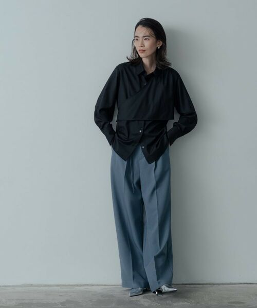 GALLEST / ギャレスト シャツ・ブラウス | アシメジレシャツ | 詳細9