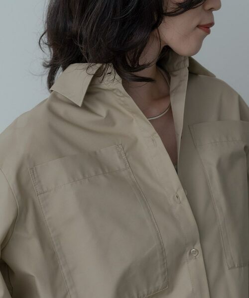 GALLEST / ギャレスト シャツ・ブラウス | Timeless｜ビッグポケットフォルムシャツ | 詳細11