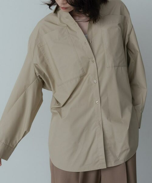 GALLEST / ギャレスト シャツ・ブラウス | Timeless｜ビッグポケットフォルムシャツ | 詳細13