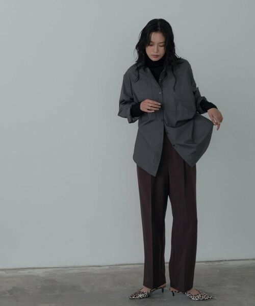 GALLEST / ギャレスト シャツ・ブラウス | Timeless｜ビッグポケットフォルムシャツ | 詳細14