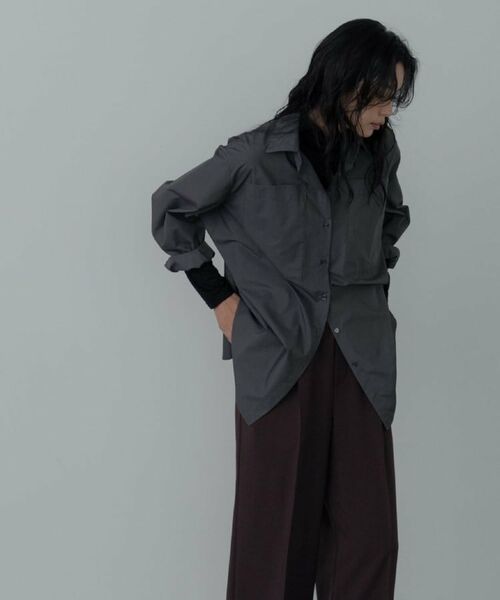 GALLEST / ギャレスト シャツ・ブラウス | Timeless｜ビッグポケットフォルムシャツ | 詳細15
