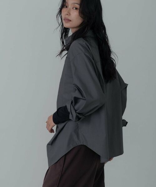 GALLEST / ギャレスト シャツ・ブラウス | Timeless｜ビッグポケットフォルムシャツ | 詳細16