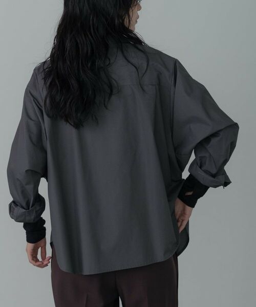 GALLEST / ギャレスト シャツ・ブラウス | Timeless｜ビッグポケットフォルムシャツ | 詳細17