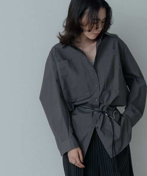 GALLEST / ギャレスト シャツ・ブラウス | Timeless｜ビッグポケットフォルムシャツ | 詳細22