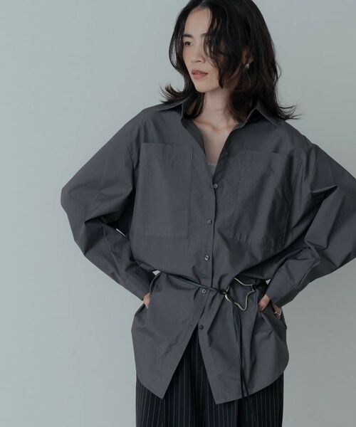 GALLEST / ギャレスト シャツ・ブラウス | Timeless｜ビッグポケットフォルムシャツ | 詳細23
