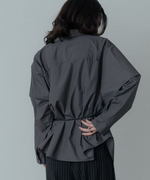 GALLEST / ギャレスト シャツ・ブラウス | Timeless｜ビッグポケットフォルムシャツ | 詳細24