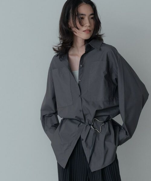 GALLEST / ギャレスト シャツ・ブラウス | Timeless｜ビッグポケットフォルムシャツ | 詳細25