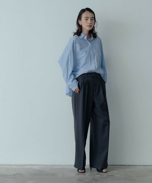 GALLEST / ギャレスト シャツ・ブラウス | Timeless｜ビッグポケットフォルムシャツ | 詳細28