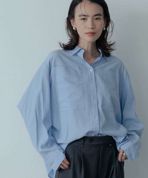 GALLEST / ギャレスト シャツ・ブラウス | Timeless｜ビッグポケットフォルムシャツ | 詳細29