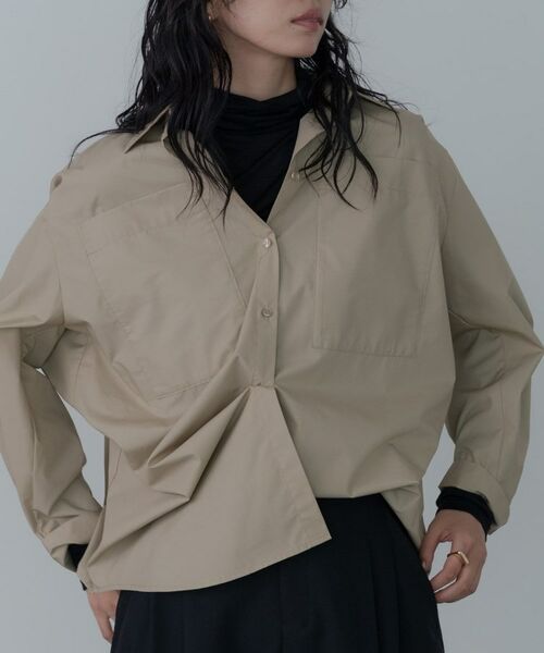 GALLEST / ギャレスト シャツ・ブラウス | Timeless｜ビッグポケットフォルムシャツ | 詳細3