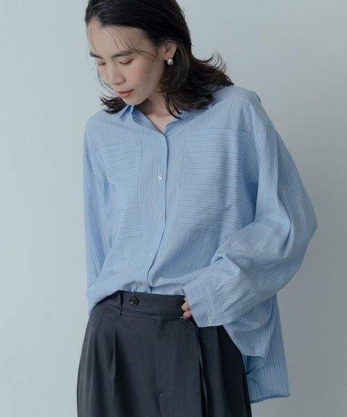 GALLEST / ギャレスト シャツ・ブラウス | Timeless｜ビッグポケットフォルムシャツ | 詳細30